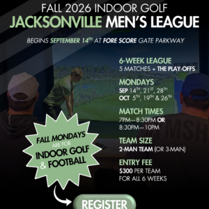 Florida Indoor Golf League - Team Registration - Fore Score Men's League - Fall 2026